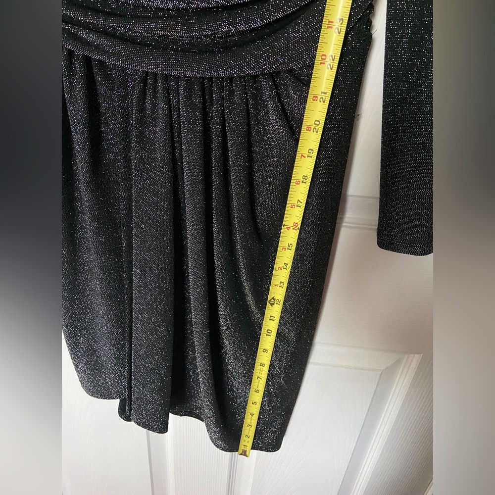 NWOT Black Sparkling Dress - Picture 5 of 10